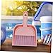 Yardenfun Compact Dustpan and Broom Set Boys and Girls Broom Set Mini Versatile Cleaning Tool for Home Office Car Portable High Performance