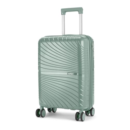 Safari Atlantis Wheels 57cm Cabin size Trolley Bag, Hard Case