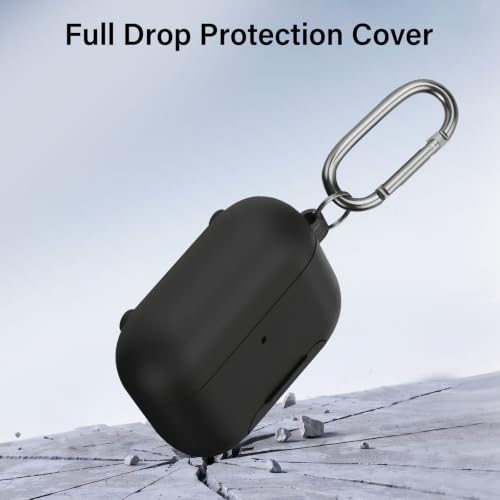 Image of Magnetic Lock Lid Case Compatible with AirPods Pro 3 | Built-in Phone Stand, MagSafe Ready, Shockproof Protective Cover with Lanyard