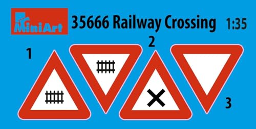 Passage à Niveau Miniart 1:35 - Complément pour Rails et Décors - 6