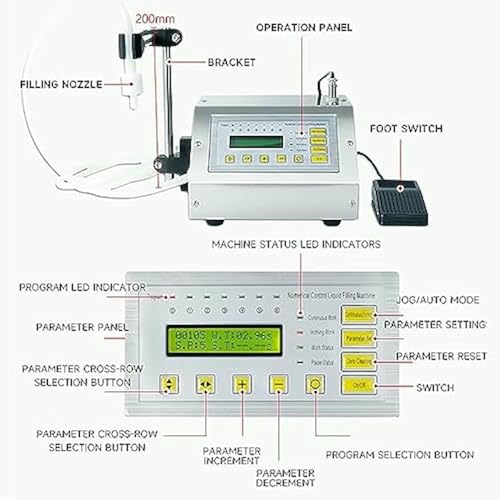 Machine remplissage liquide électrique pour éviter les pertes de dosage - 5