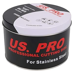 US PRO Professional Trennscheibe für Winkelschleifer, 50 Stück