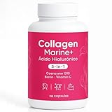 Nitidissima Nutribrain Hydrolyzed Marine Collagen + Hyaluronic Acid Formula – 5-in-1 Beauty & Wellness Blend with CoQ10, Biotin & Vitamin C – Vegan Friendly, Non-GMO, 150 Capsules