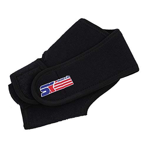 Black Sport Basketball Ankle Foot Elastic Brace Support Wrap Neoprene