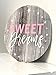 Sweet Dreams Baby Girl Rustic Metal Sign - Nursery Wall Decor - 11.75