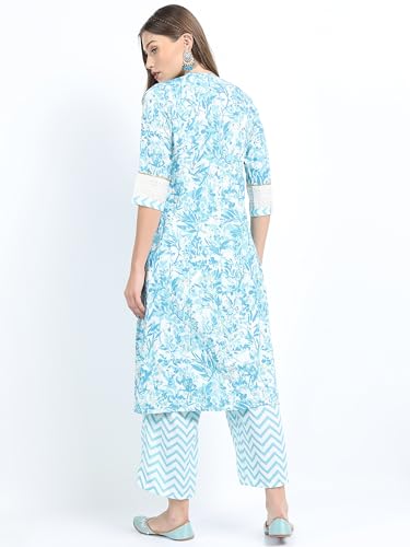 Image of Vishudh Women's Ethnic Set | Regular Fit | Fashion Outfit | with Comfortable Wear