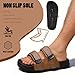 Lidardar Men's Sport Sandals Comfort Fashion cushioning Lightweight EVA Non-Slip Slides with Arch Support, Adjustable Double Buckle, Soft Breathable Fabric for Summer, Beach, Home Outdoor Use