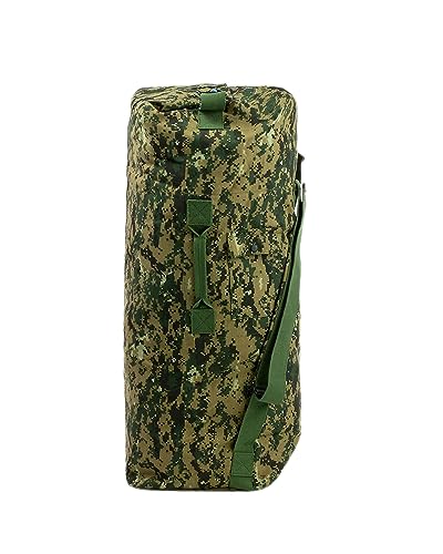 Image of Farm Blue 2 Strap Military Travel Duffle Bag, Digital Forest Camo, XL, Jungle Camouflage