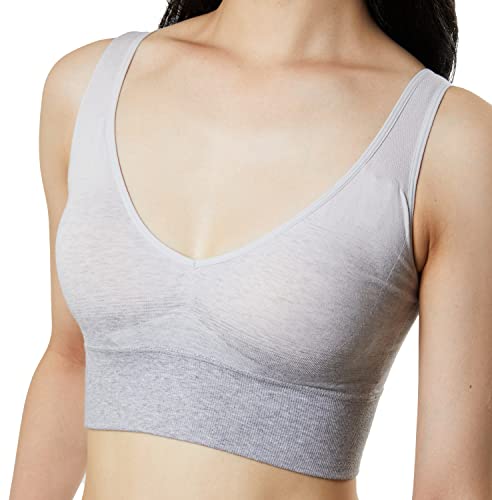 わたしの温度 専用ナイトブラ (杢グレー, L)