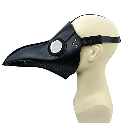 PartyCostume Dottore della Peste Maschera Pelle