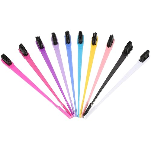 PLAFOPE Eyebrow Comb and Brush 10pcs Set Makeup Tools Eyebrow Grooming Brush Small Brow Combs and