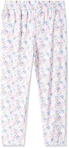 Image of Marks & Spencer Girls Printed High Rise Regular Fit Trouser