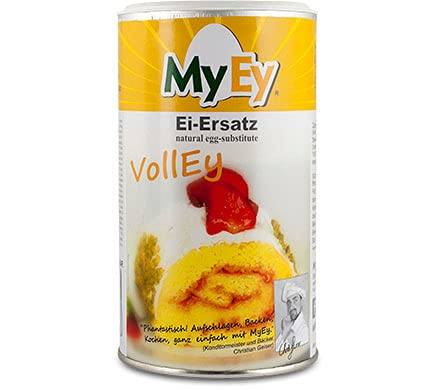 MyEy VollEy Ei-Ersatz, natürlich & voll aufschlagbar, universell einsetzbar, lactosefrei & vegan, 3er Pack (3 x 200 g)