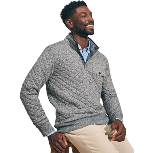 Faherty Men's Epic Quilted Pullover2