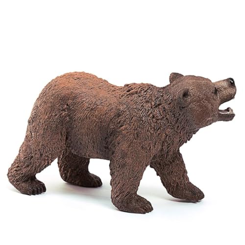 Image of FUNFOB Bear Toy Figure Width-10cm Bear Statue Toys for Kids & Adults PVC Multicolour | Animal - Be ar
