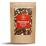 verduras secas fabricantes Sirva sopas caseras consistentes y de calidad una y otra vez sin hacerlas desde cero. Mezcla Vegetal no contiene colorantes artificiales ni conservantes y está libre de aceite vegetal.