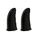 Produktbild Earthily PUBG Mobile Game Finger Sleeve -1 Paar Touch Screen Fingerhülse,Atmungsaktiv Finger Spielhandschuhe Schwarz