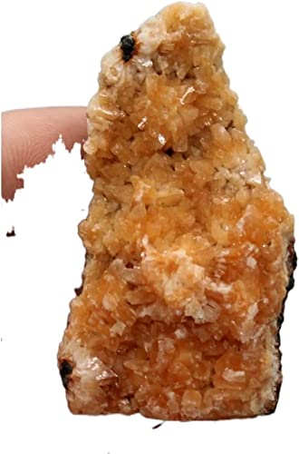 Apophyllite orange de qualité supérieure, cristal de quartz unique - 2