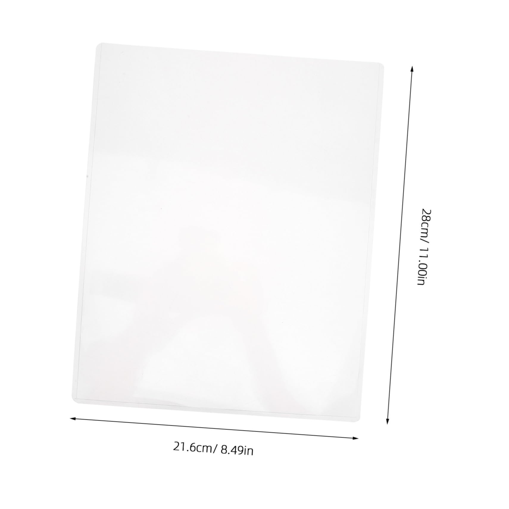20 Stück Transparente Harte Kartenhüllen Starre Pvc-schutzhüllen für Fotos Dokumente und Visitenkarten Kratzfeste Klare Kunststoffhüllen für Druck Sammelkarten