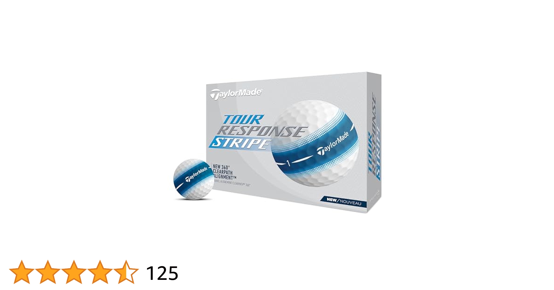 その他 TaylorMade Tour Response Stripe TaylorMade Golf Tour Response Stripe Ball Multi Pack Dozen