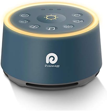 Dreamegg D1 Sound Machine - White Noise Machine with Baby Night L...