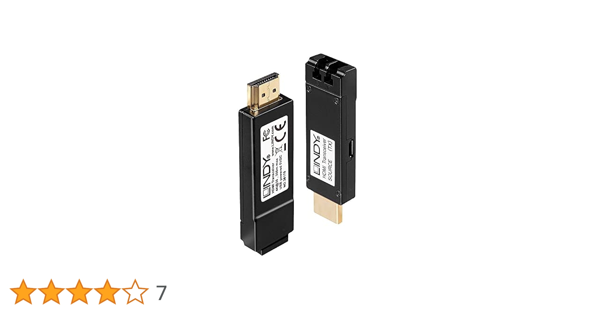 LINDY 4K対応HDMI 延長器・トランシーバー300m(型番:38170
