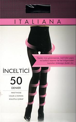 Medias de 50 denier para estilizar piernas cansadas y moldear cintura negra