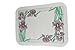 Dinex DX5081E202733 Paper Iris Garden Tray Cover with Straight Edge/Small Corner, 18" Length x 11" Width, Size E (Case of 1000)