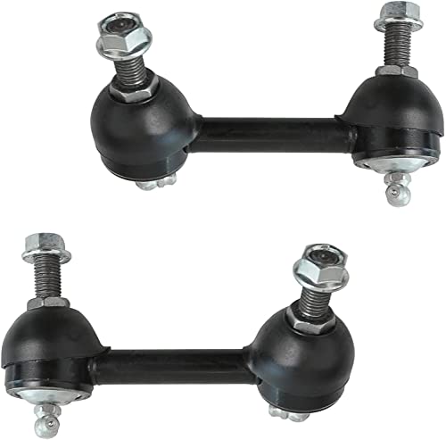 Image of Detroit Axle - 10pc Front End Suspension Kit for 2000-2003 Nissan Maxima, 2000-2001 INFINITI I30, 2002-2004 I35, 2 Lower Control Arms w /Ball Joints 2 Sway Bars 4 Tie Rods 2 Boots Replacement