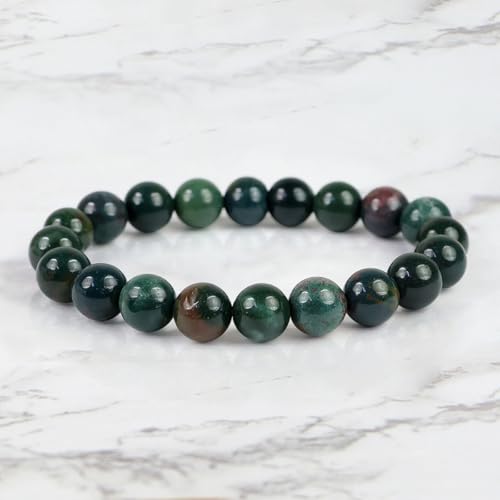 Image of Reiki Crystal Products Certified Natural Crystal Stone Round 10 mm Beads Bracelet for Men and Women | Reiki Charged Gemstone Jewellery Bracelet| Multiple Stone Variants Available