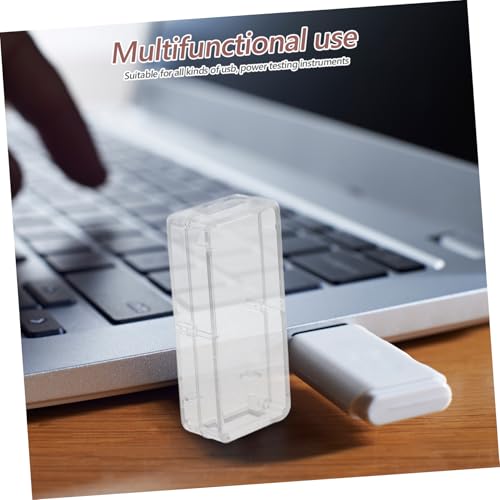 Caja transparente para disco duro externo para tester de fuente de poder STOBAZA miniatura 6