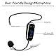 Sprachverstärker Drahtloser Kabellos Stimmverstärker Original shidu Voice Amplifier Pa System Lautsprecher mit Headset-Mikrofon 10W Wiederaufladbar Lautsprecher für Teachers Tour Guide Sport Trainer