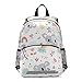 ISAOA Sac à dos pour enfant avec rênes pour garçons et filles Motif jungle koala mignon Sac à dos pour enfants Sac à dos pour crèche maternelle Sac de voyage avec clip de poitrine