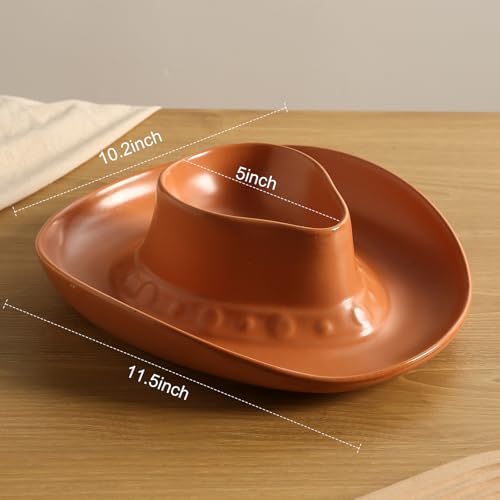 Ensemble chips et trempettes marron avec compartiment salsa intégré - 3