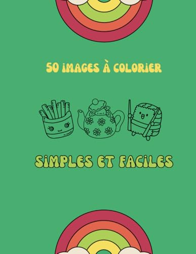 50 images à colorier-Simple et Facile