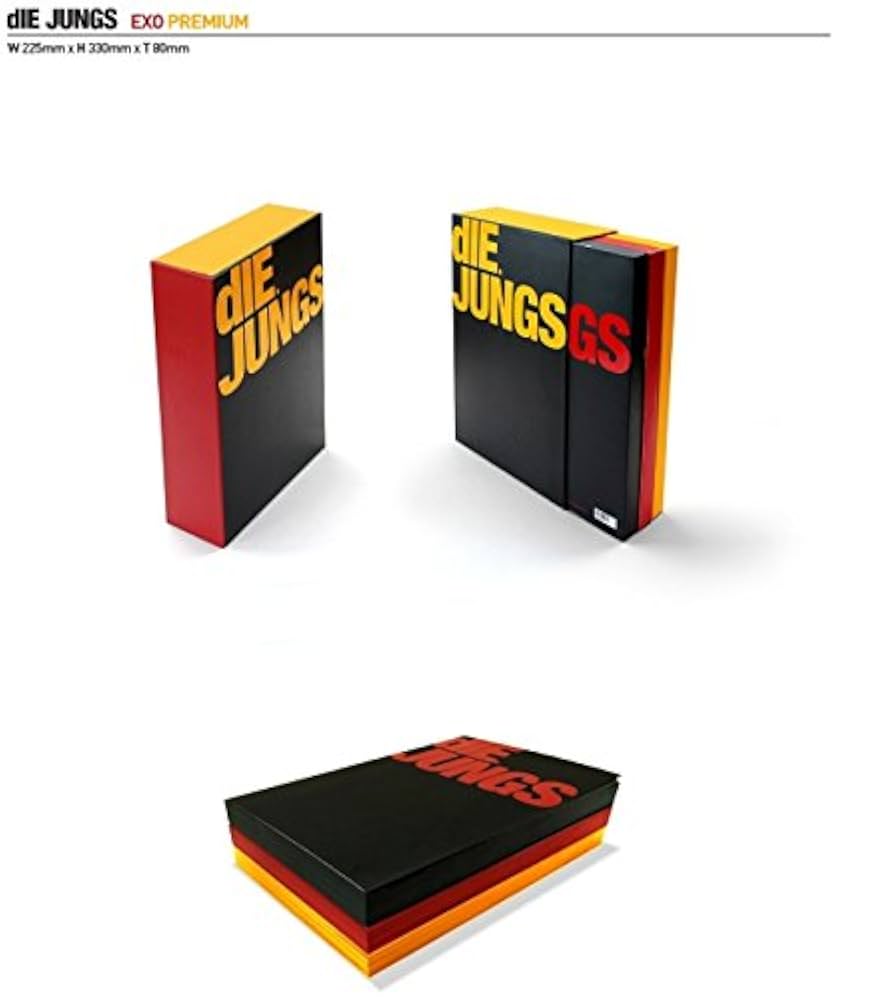 EXO DIE JUNGS 写真集+DVD プレミアムセット DIE JUNGS EXO PREMIUM SET