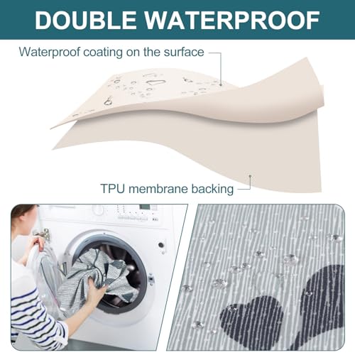 Image of SearchI Water Repellent Seat Covers for Dining Room Chairs Stretch Printed Chair Seat Covers Set of 4, Removable Washable Kitchen Chair Seat Protector Cushion Slipcovers for Office (Leaf Pattern)