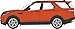 Oxford Diecast 76DIS5004 Land Rover Discovery 5 Namib Orange