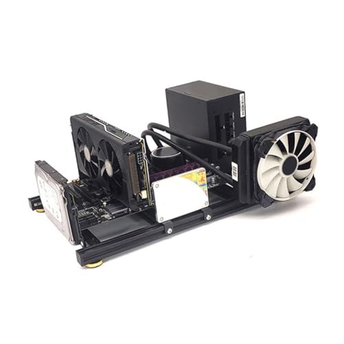 DOITOOL Open Air ATX Motherboard Computer Case Frame DIY Chassis Bracket Support Graphics Card Protection Compatible with Standard Power Supply Board miniatura 7