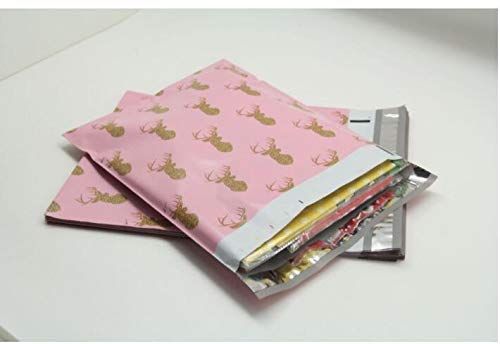 10 pz 26 * 33 cm Addensare Borsa di archiviazione Plastica Plastica Poly Poly Shipping Bag Busta Mailing Sacchetti Regalo Seal Autoadesivo Seal Plastica Buste per spedizioni (Color : Elk Pattern)
