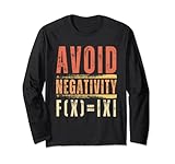 Avoid Negativity Math | Funny Math Teacher Clothes