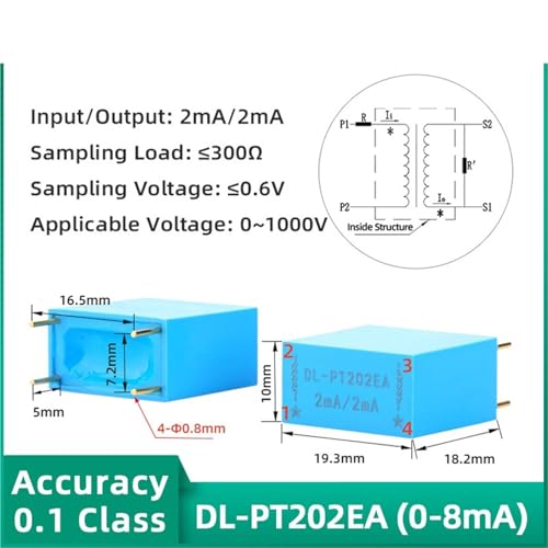 Transformador de voltaje DL-PT202EA para evitar ruidos en placas PCB 2
