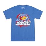 Homefield Kansas Jayhawks Officially Licensed College T-Shirt | L Blue