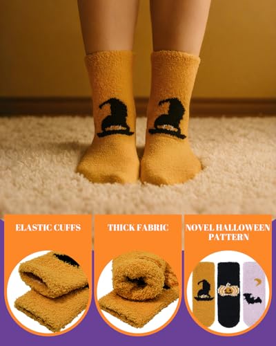 Century Star Fuzzy Socks Slipper Non Slip Grippy Socks for Women Winter Warm Cozy Soft Fluffy with Grips-Hospital2