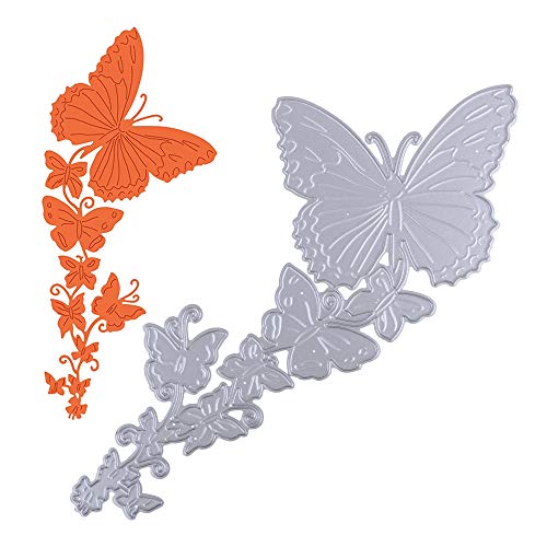 VINFUTUR Papillons Matrices de Découpe Scrapbooking Dies Gaufrage Pochoirs pour DIY Album Carte de Papier