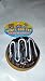 Vo-Toys Iced and Sprinkled Vinyl Doughnut 4in Small Dog Toy