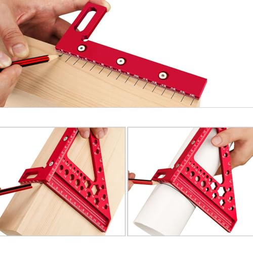 Outil d'ingénierie 3D et règle multi-angle avec échelle précise de traçage - 6