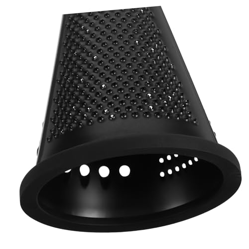 Rallador cónico de acero inoxidable 8 pulgadas con mango de madera miniatura 7