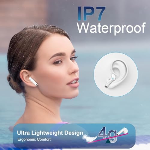Wasart-Auriculares-Inalambricos-Auriculares-Bluetooth-53-con-ENC-Cancelacion-de-Ruido-y-4-HD-Mic-30H-Control-Tactil-Wireless-Earbuds-con-LED-Pantalla-IP7-Impermeable-Cascos-Inalambricos-Deportivos