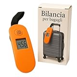PinoLab Báscula digital portátil para equipaje, 40 kg, con pantalla LCD precisa, medición de peso, maletas aeropuerto, ligera, compacta